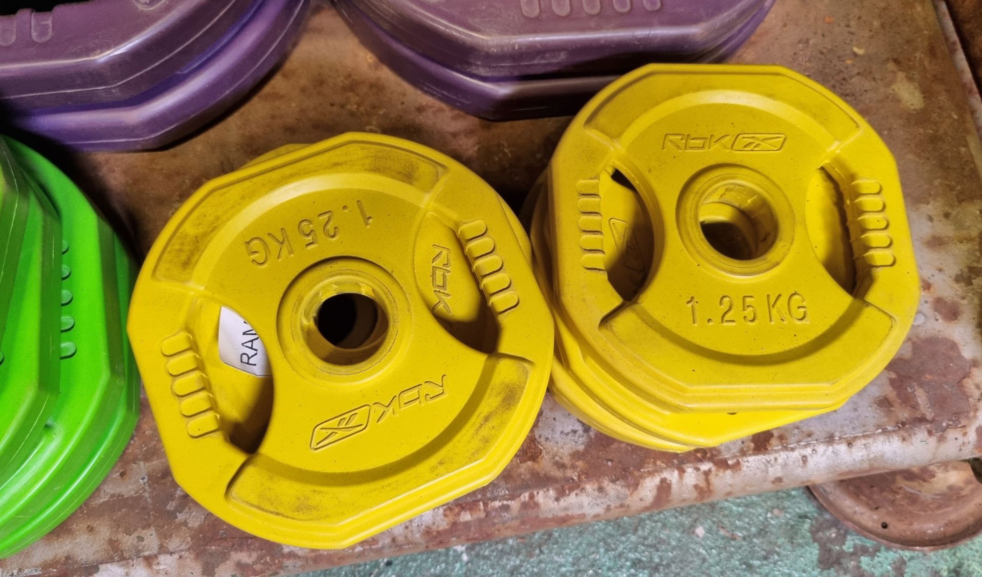 4x Reebok Barbell and weight sets - Image 3 of 6