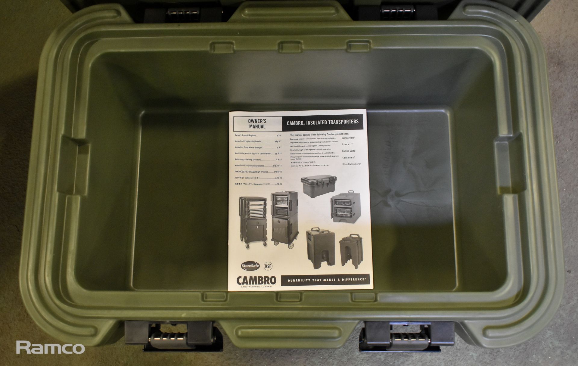 Cambro S-series ultra pan carrier insulated food container - Bild 3 aus 4