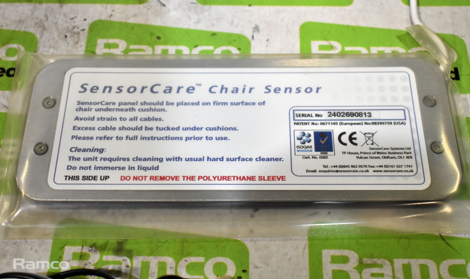 Sensorcare bed monitoring system with scope pager and transmitter - Bild 6 aus 8