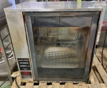 Henny Penny SCR-6 6 spit rotisserie W 819 x D 673 x H 845 - 6.8kw requires hardwiring