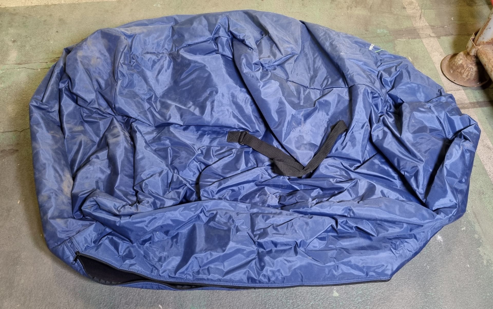 6x Blue Humanscale carry bags - Image 2 of 3