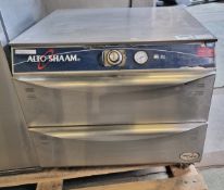 Alto-Shaam 500-2D Halo Heat stainless steel double drawer food warmer - W 620 x D 620 x H 620mm