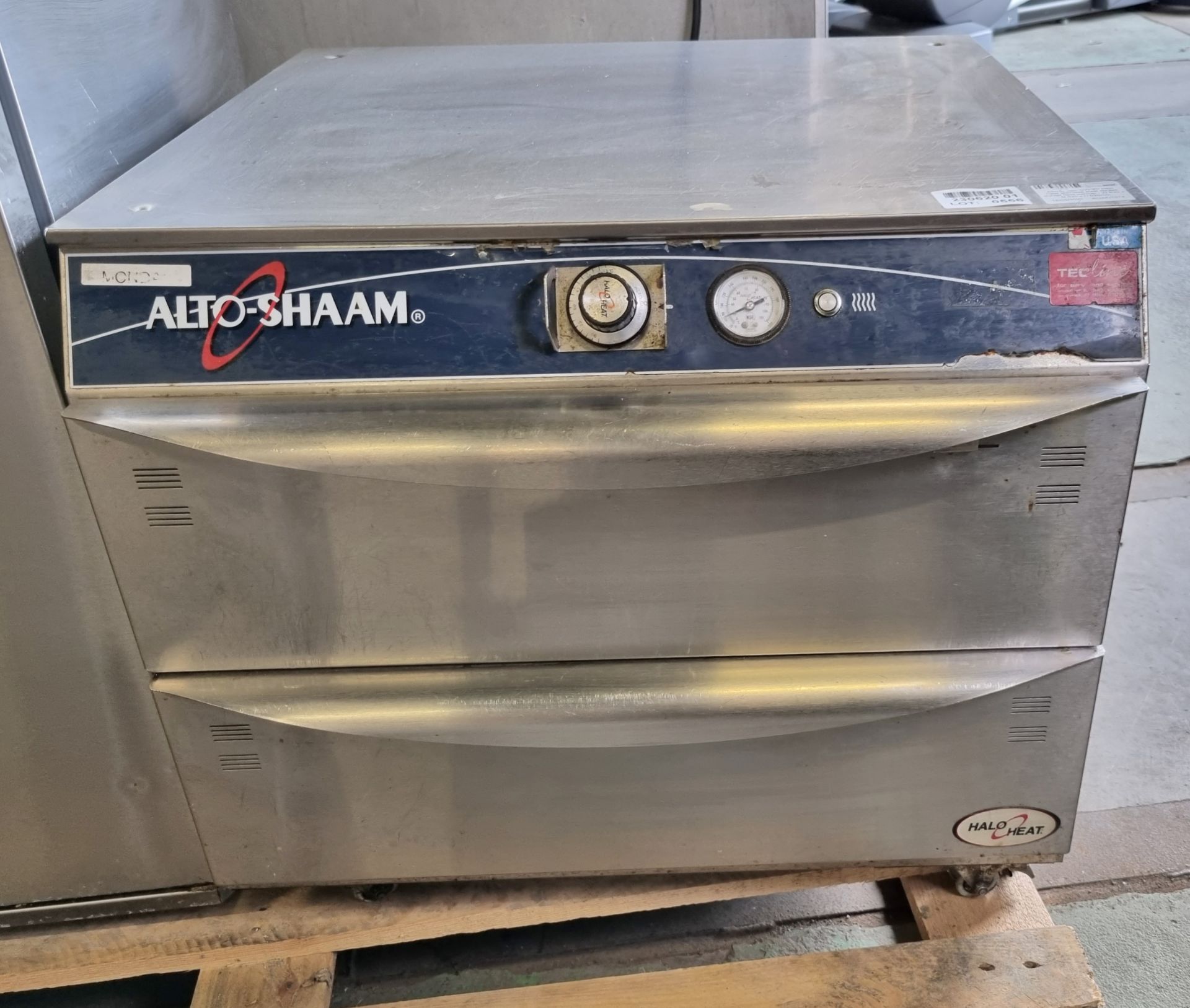 AltoShaam 5002D Halo Heat stainless steel double drawer food warmer