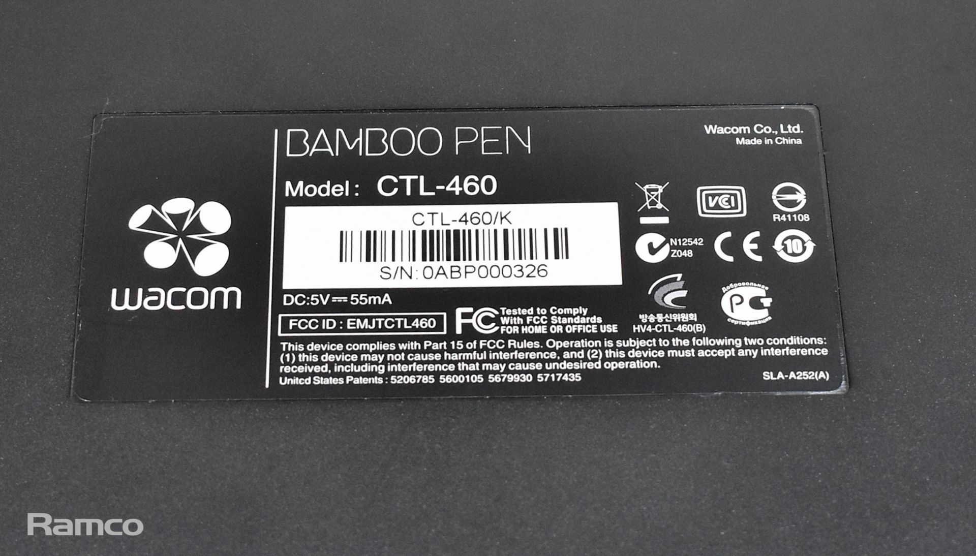 Wacom Bamboo pen CTL-460 graphics tablet - missing pen - Bild 4 aus 4