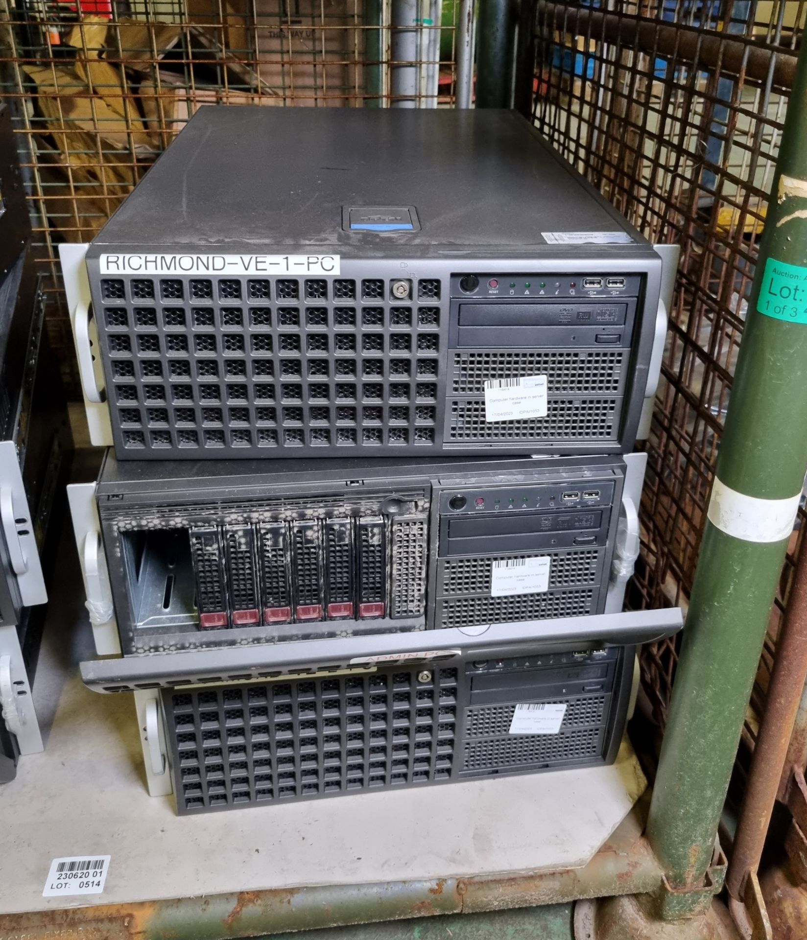 6x Computer hardware in server cases - Bild 2 aus 3