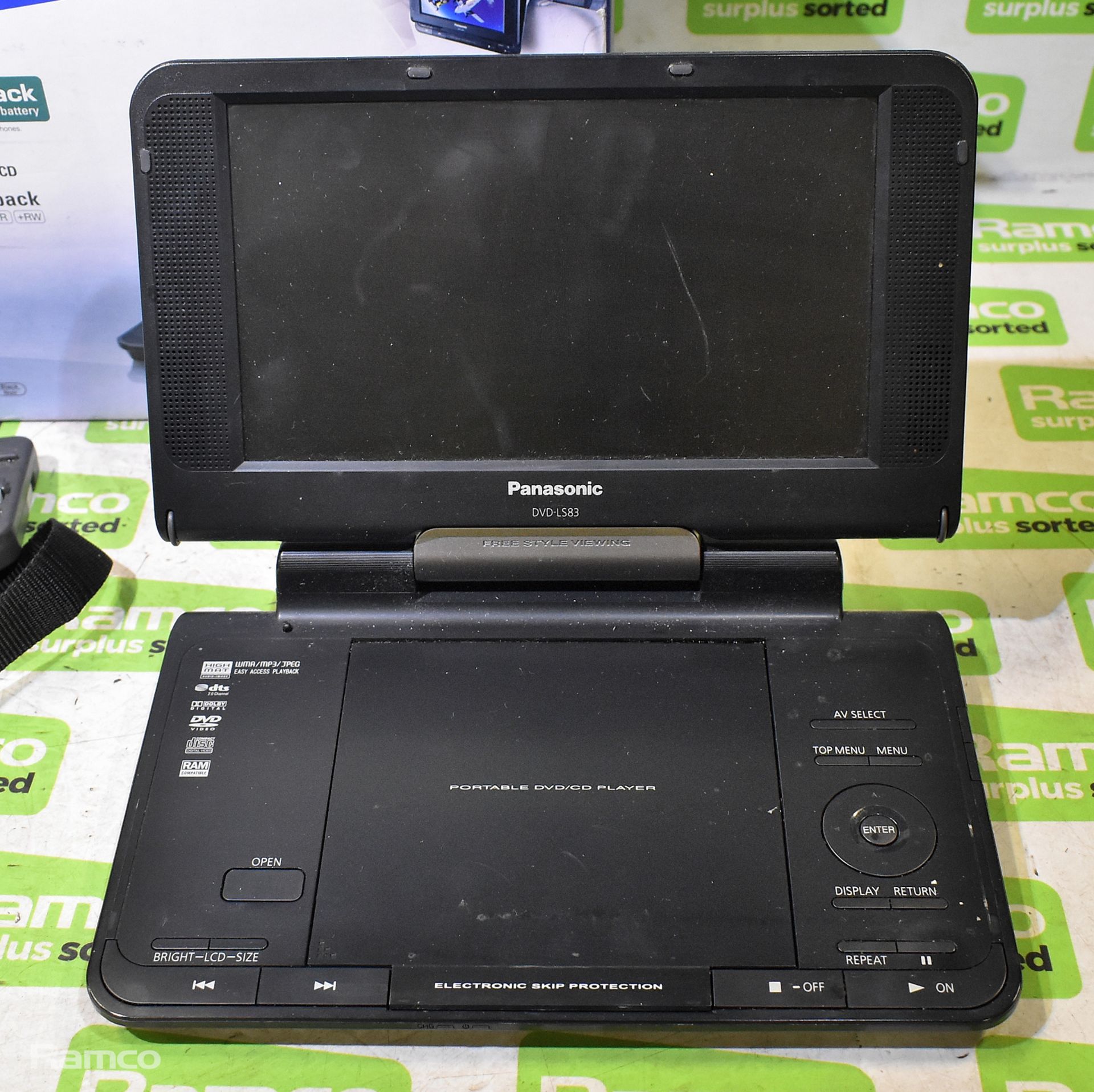 Panasonic DVD-LS83 portable DVD / CD player - Image 2 of 8
