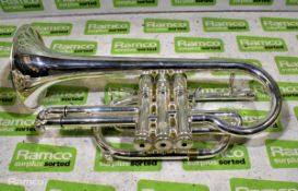 Stomvi Mahler Titan cornet in hard fabric covered carry case - Serial No. 37341