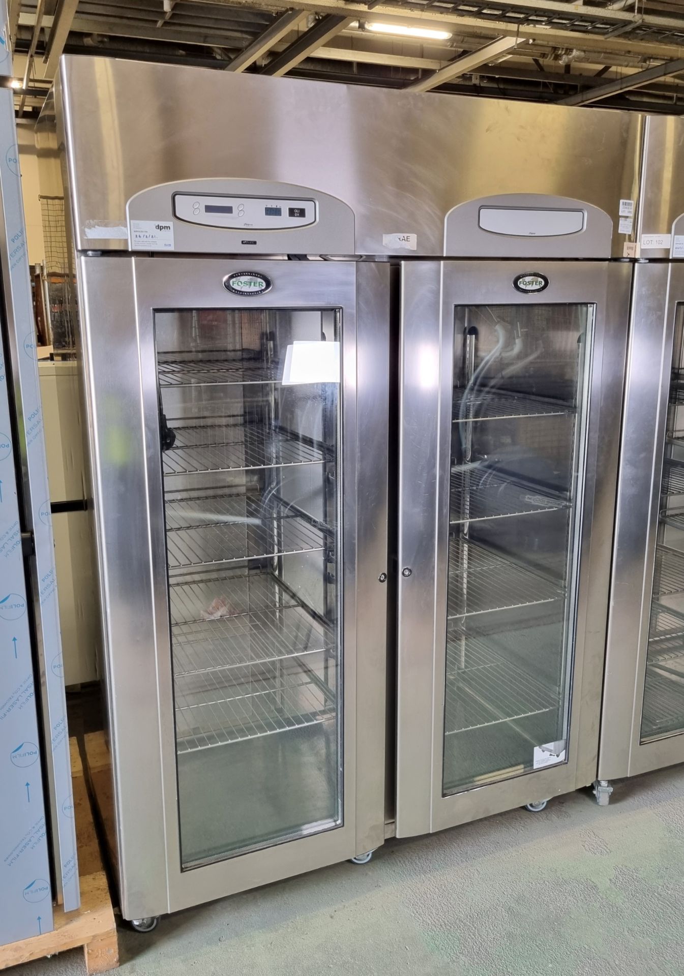 Foster PREMG 1350H double door upright fridge - L 1500 x W 830 x H 2080mm - Image 2 of 6