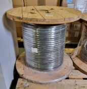 Drum roll of 1 inch coil end type 4C cable - approx length 150m