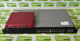 Cisco SF200-24P 24 port 10/100 poe smart switch