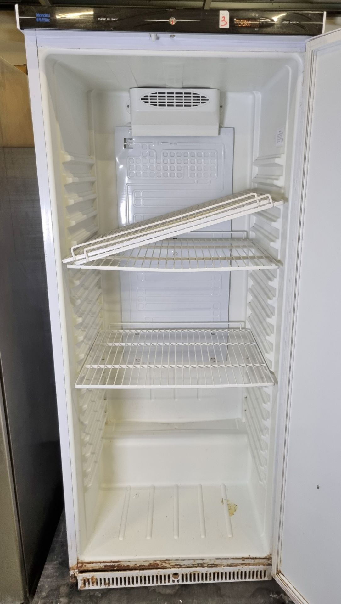 Mondial Elite KICPR60 Light touch upright refrigerator - 640 litre W 775 x D 740 x H 1872mm - Bild 3 aus 4