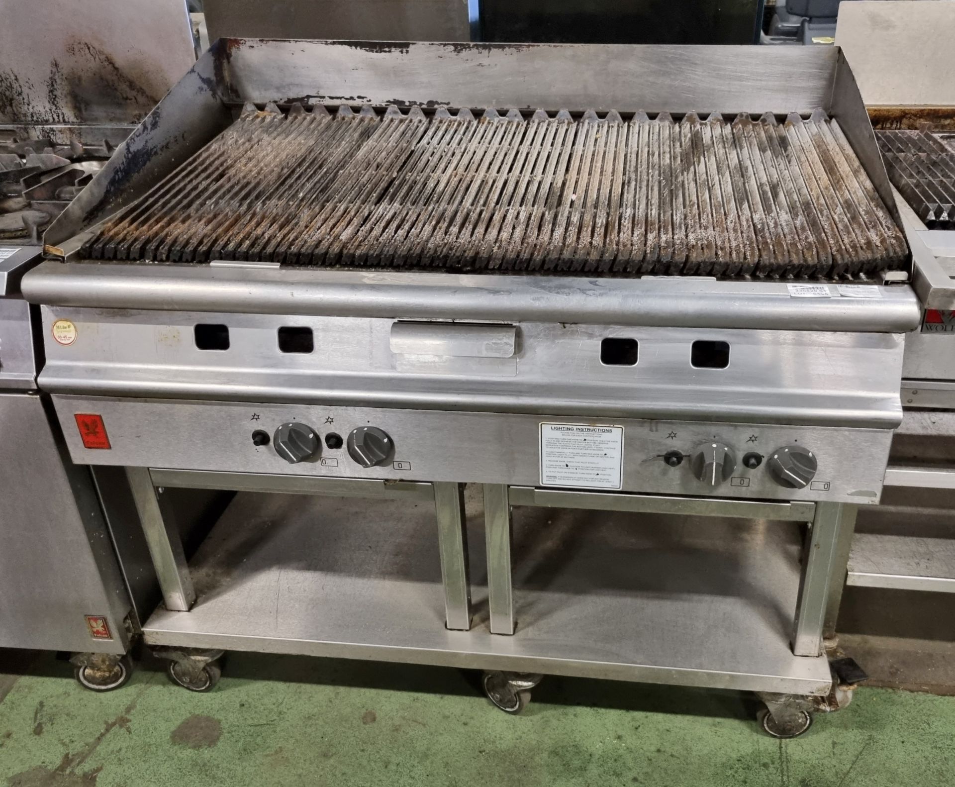 Falcon G31225 gas griddle - W 1210 x D 900 x H 1050mm