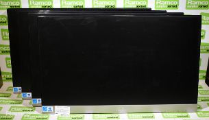 4x AOC 12369Vm 230LM00025 23 inch monitors - H 320 x W 530 x D 50mm