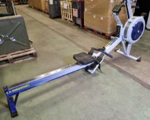 Concept 2 rowing machine - PM5 Console L 2440 x W 610 x H 360mm