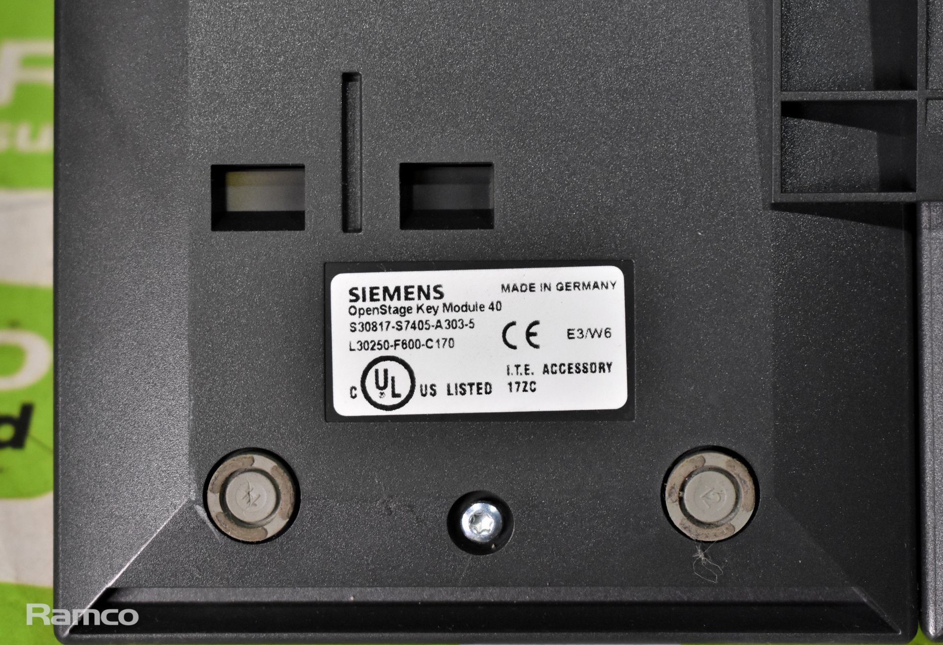 3x Siemens Openstage Key Module 40 telephone systems - Bild 4 aus 6