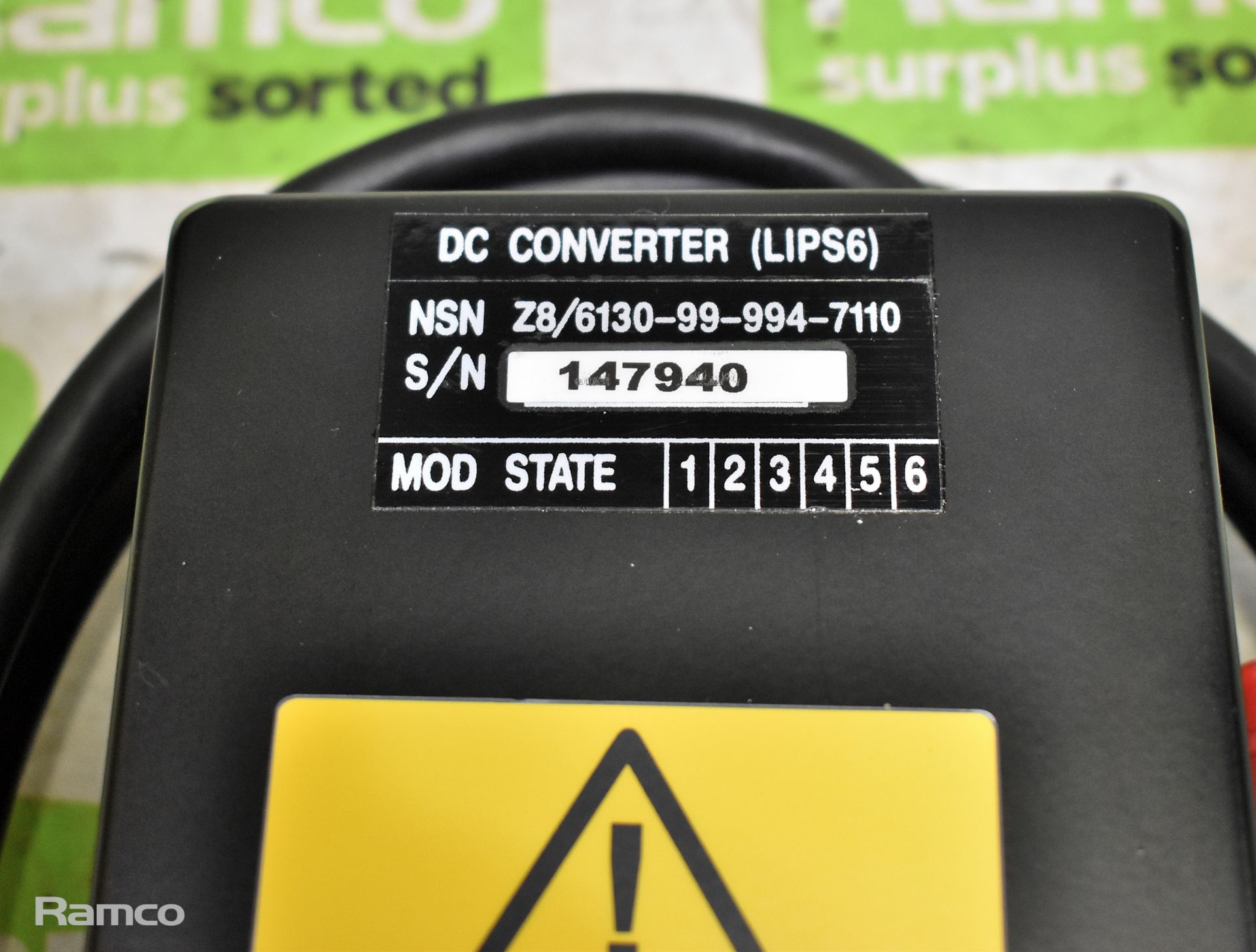 Power supply DC converter unit - power out 29.0V 4A max - Bild 2 aus 2