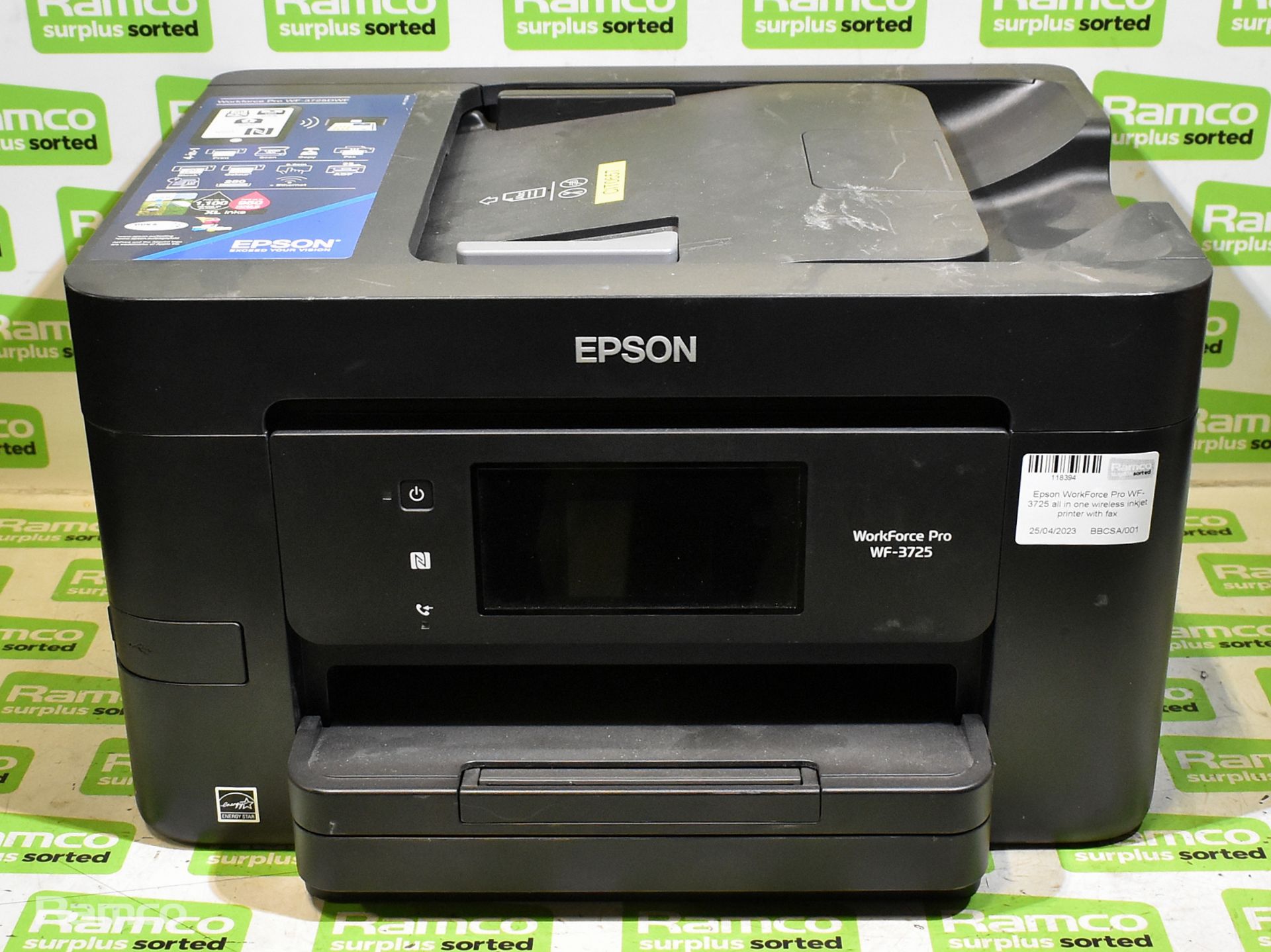 Epson WorkForce Pro WF-3725 all in one wireless inkjet printer with fax, HP LaserJet M1217nfw MFP - Bild 2 aus 19