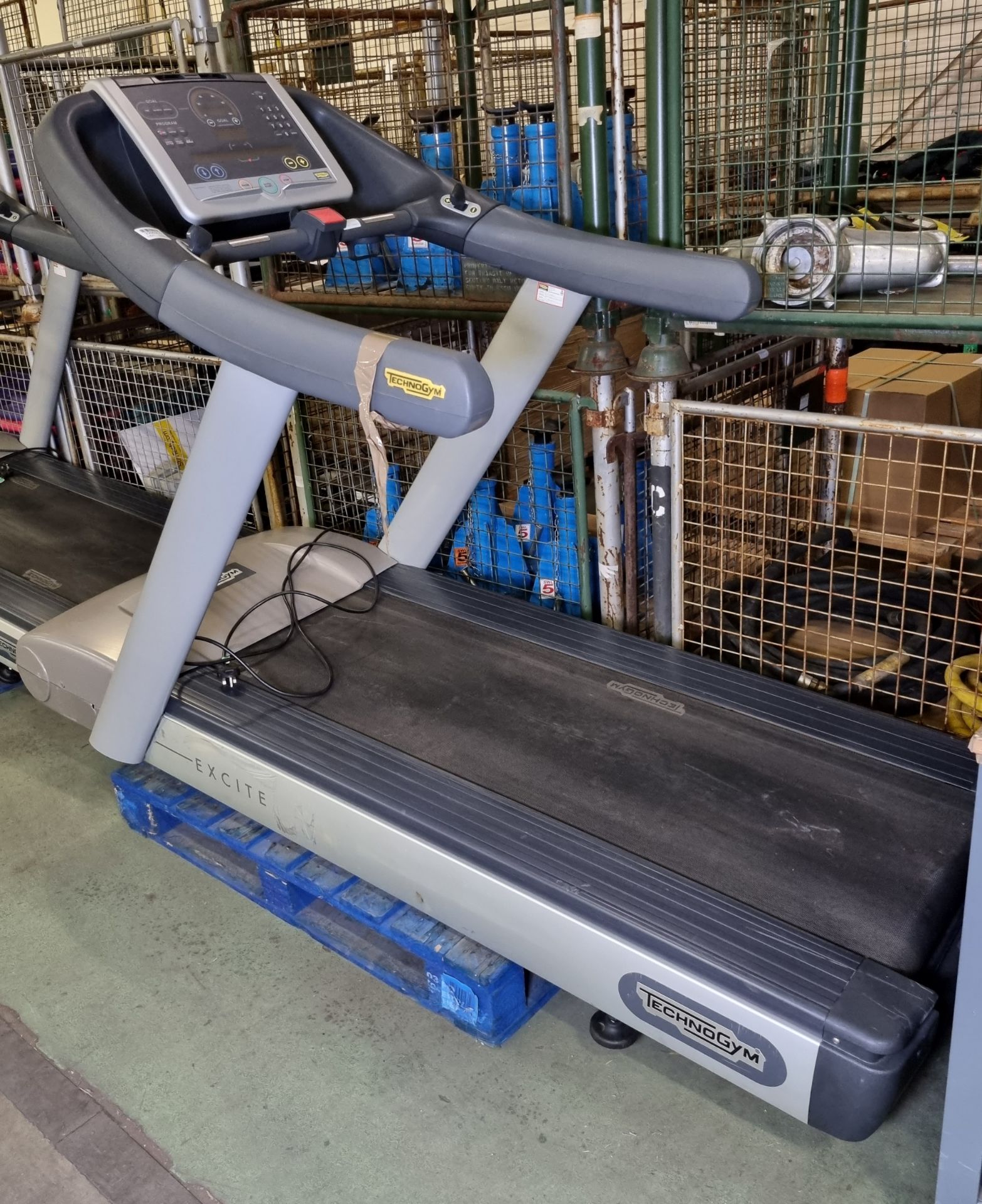 TechnoGym Excite treadmill - W 2160 x D 950 x H 1500mm