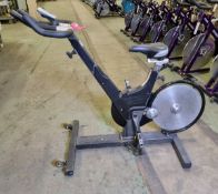 Keiser M3 Spin bike - L 1300 x W 600 x H 1100mm