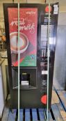 Selecta Westomatic Solo Encore LX hot drinks vending machine - cash only - W 710 x D 670 x H 1830mm