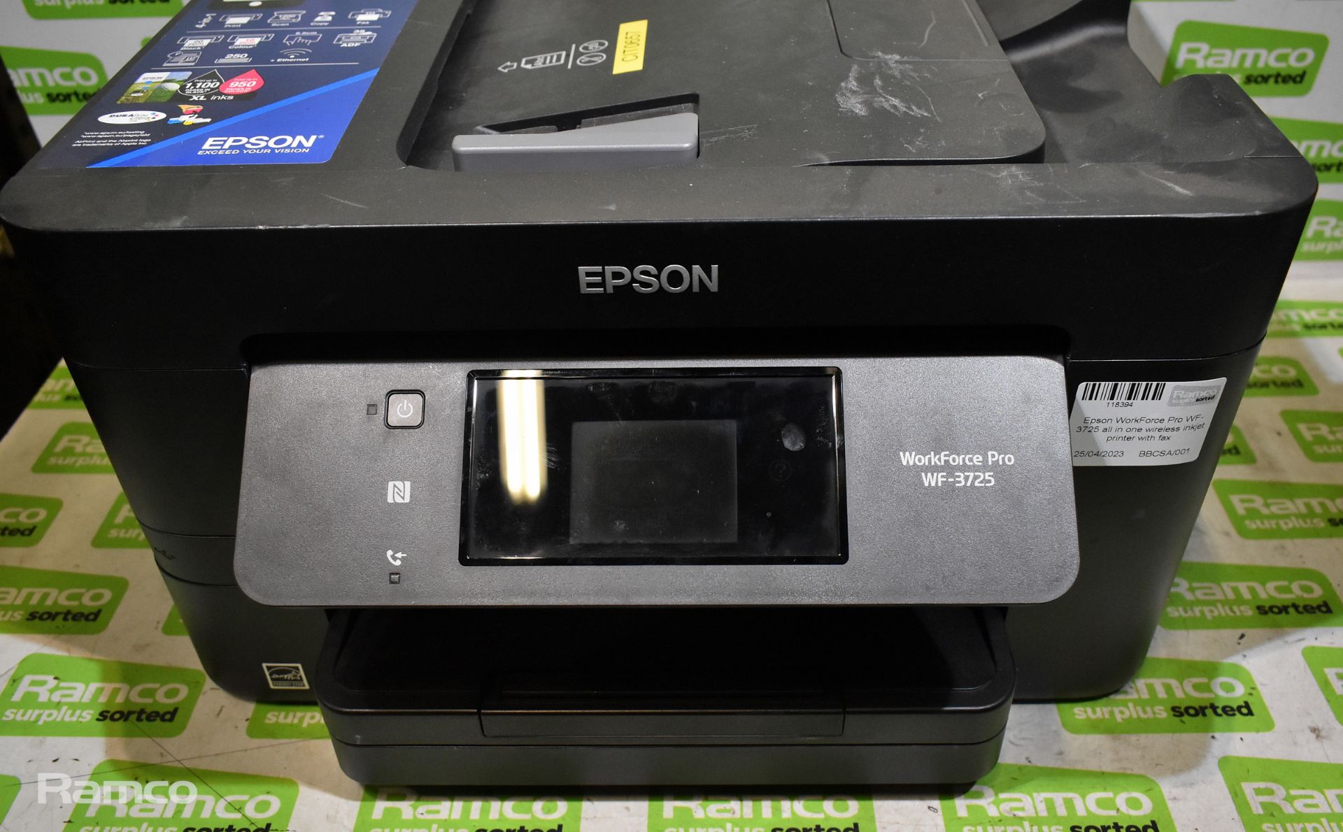 Epson WorkForce Pro WF-3725 all in one wireless inkjet printer with fax, HP LaserJet M1217nfw MFP - Bild 3 aus 19
