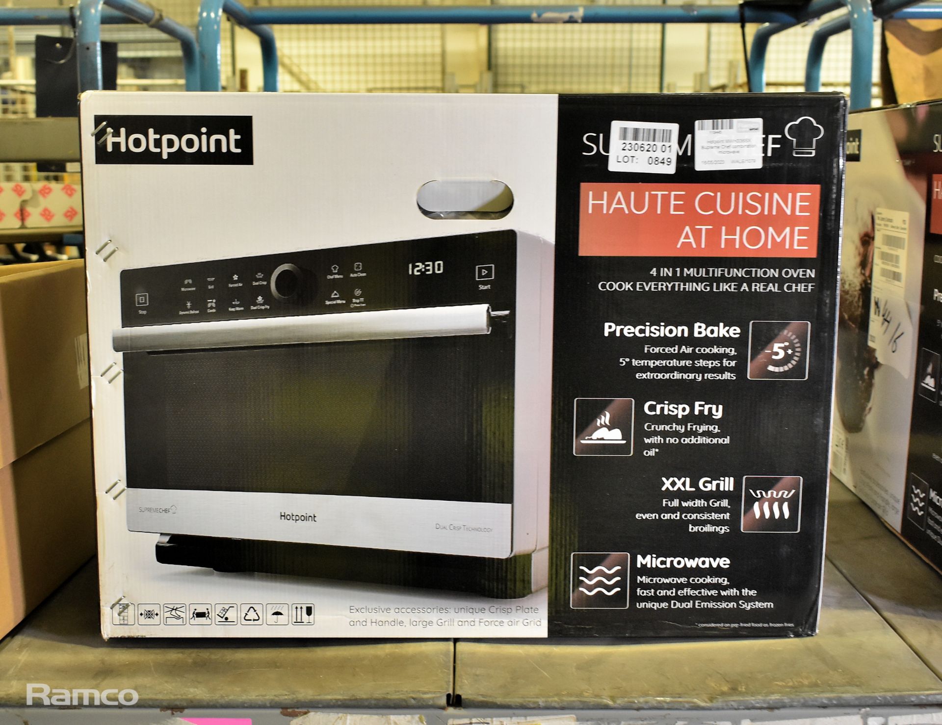 Hotpoint MWH338SX Supreme Chef combination microwave