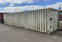 Titan containers 40 foot iso container workshop, 240v power supply - 1 x consumer unit - 8 x mounted