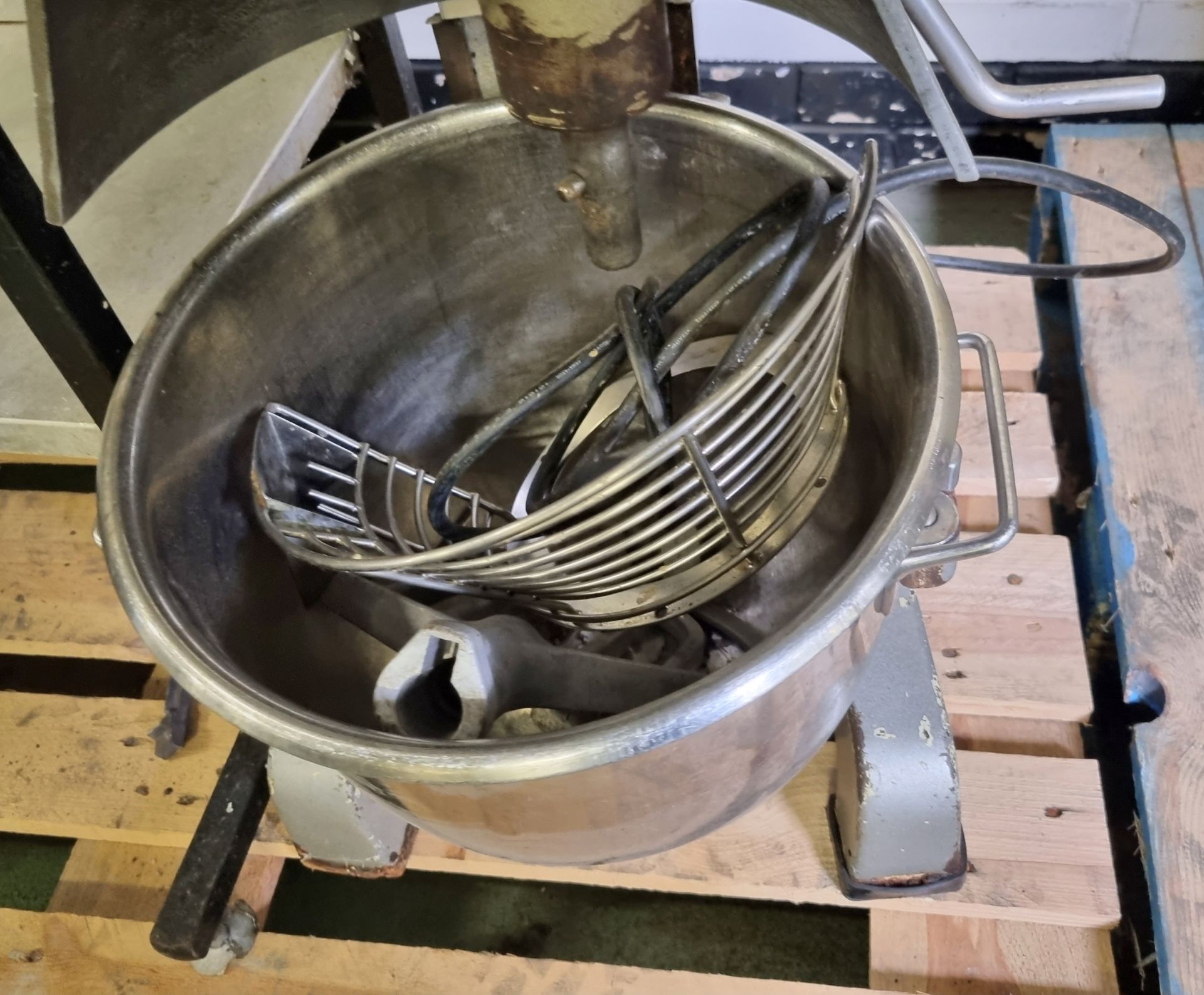 Metcalfe 200-B planetary mixer with bowl and accessories - W 400 x D 460 x H 970mm - Bild 3 aus 5