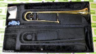 Jupiter tenor trombone in hard carry case - Serial No. JSL-432 12822