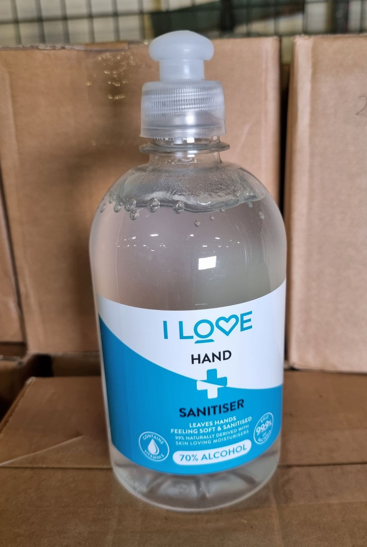 270 bottles - (I Love) Hand Sanitiser 500ml - DHSC ALHR500BDH - Image 3 of 5