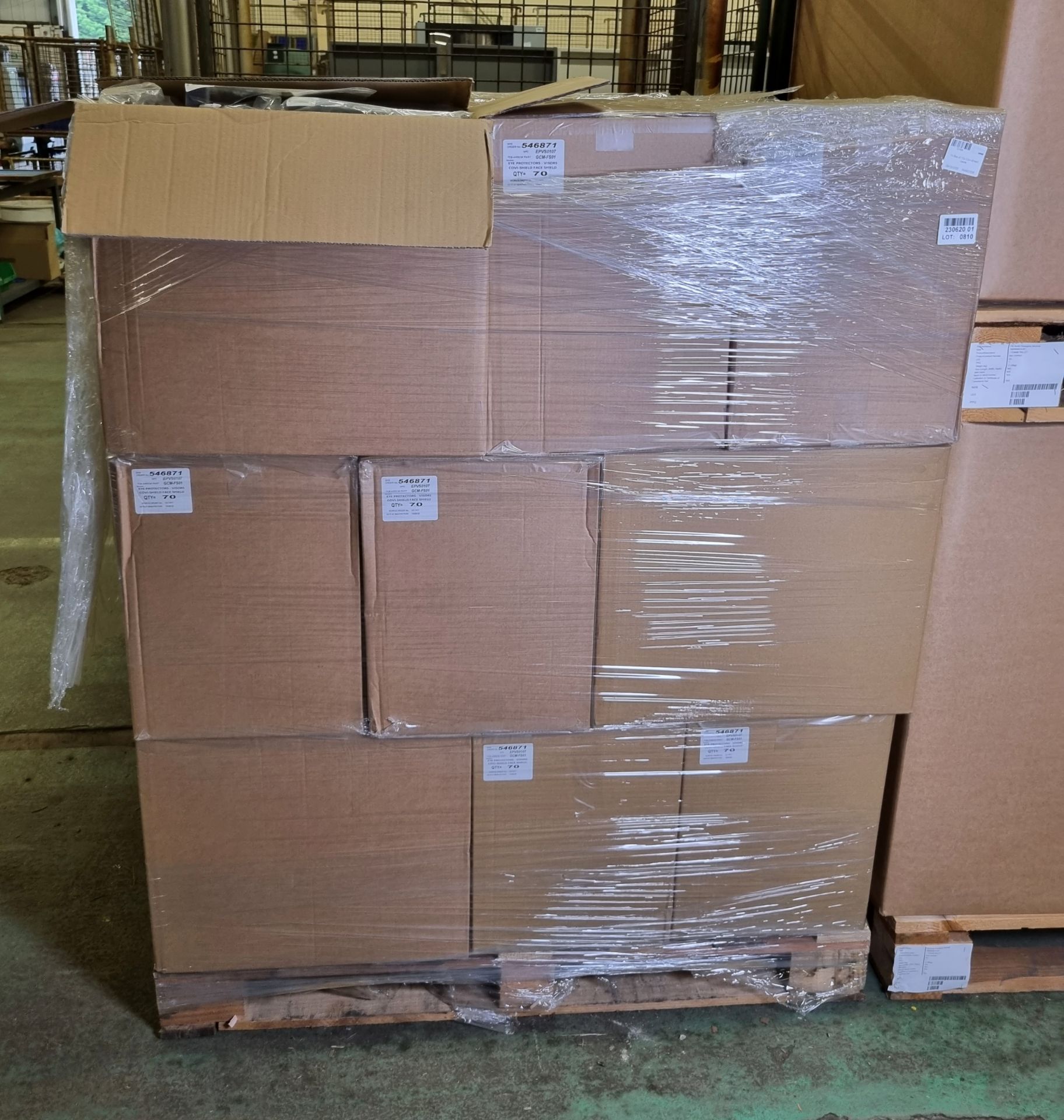 21x boxes of Covi-Shield visors - 70 units per box - Bild 4 aus 4
