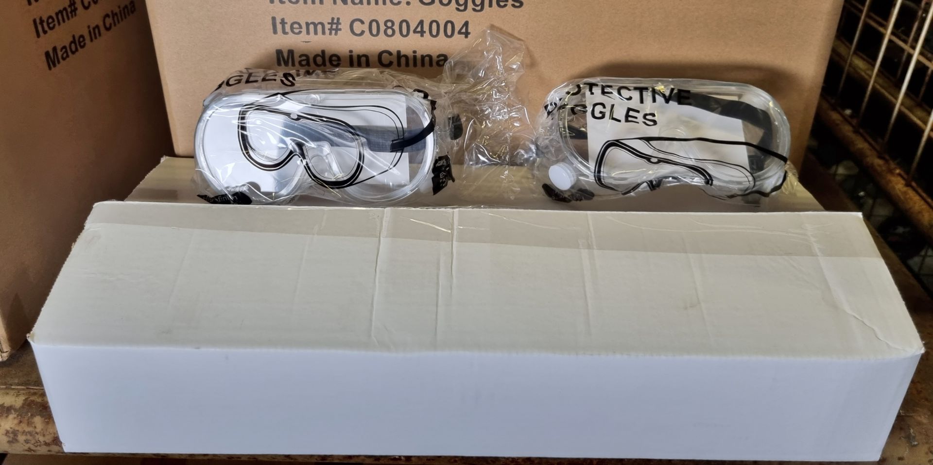 3x boxes of Tapmedic LLC safety goggles - 150 pairs per box - Image 3 of 5