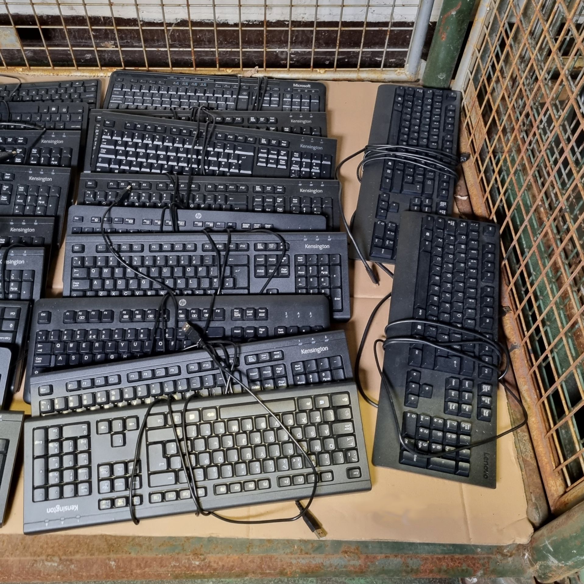 Wired USB keyboards - Kensington - HP - Lenovo - 20 items - Image 2 of 3