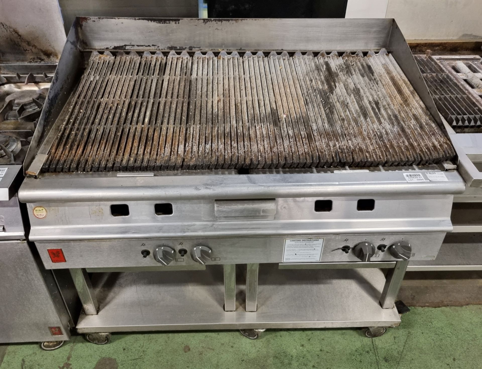 Falcon G31225 gas griddle - W 1210 x D 900 x H 1050mm - Bild 3 aus 3