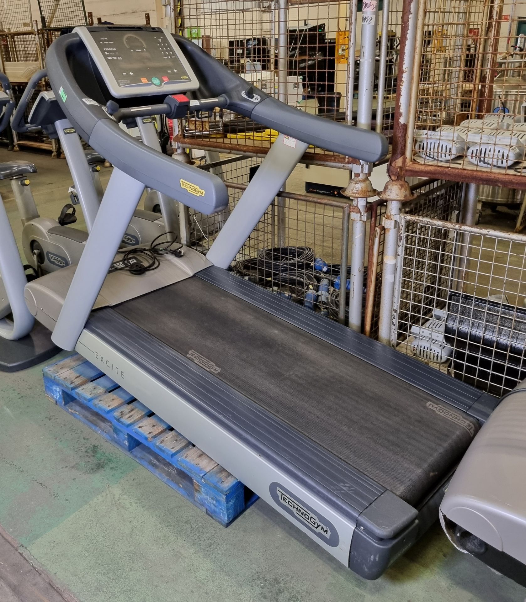 TechnoGym Excite treadmill - W 2160 x D 950 x H 1500mm