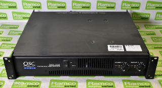 QSC Audio RMX 1450 professional power amplifier unit