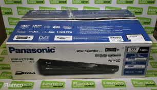 Panasonic DMR-EX773EBK DVD recorder with Freeview + - NO REMOTE
