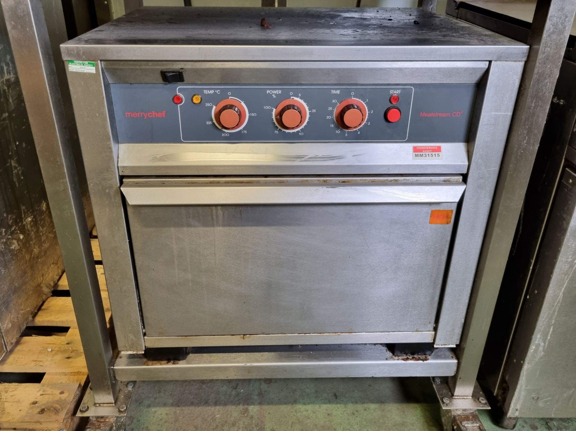 Merrychef CTM3-CD2 combination oven with trolley - W 880 x D 730 x H 1020mm - Image 3 of 5