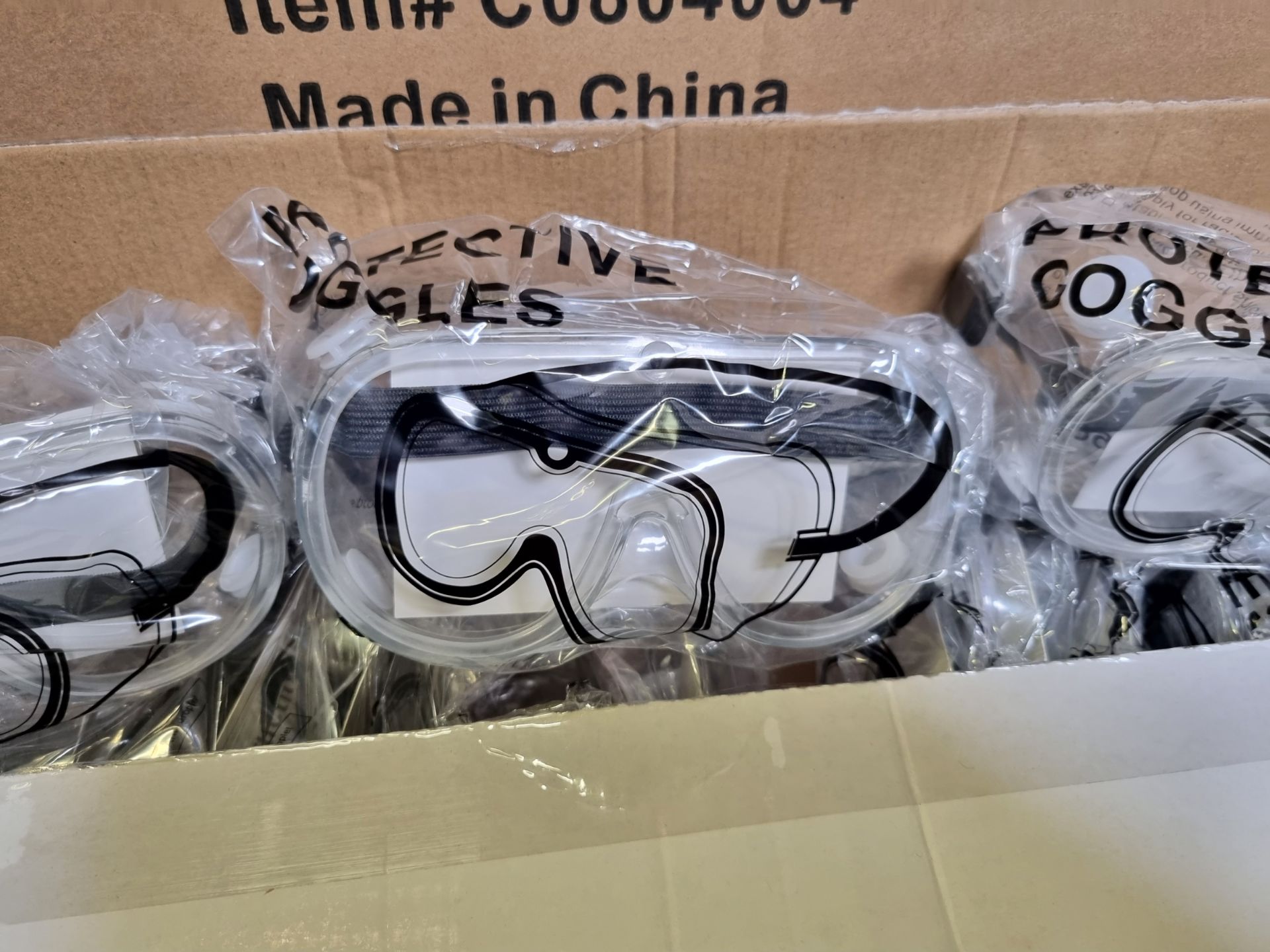 3x boxes of Tapmedic LLC safety goggles - 150 pairs per box - Image 4 of 5