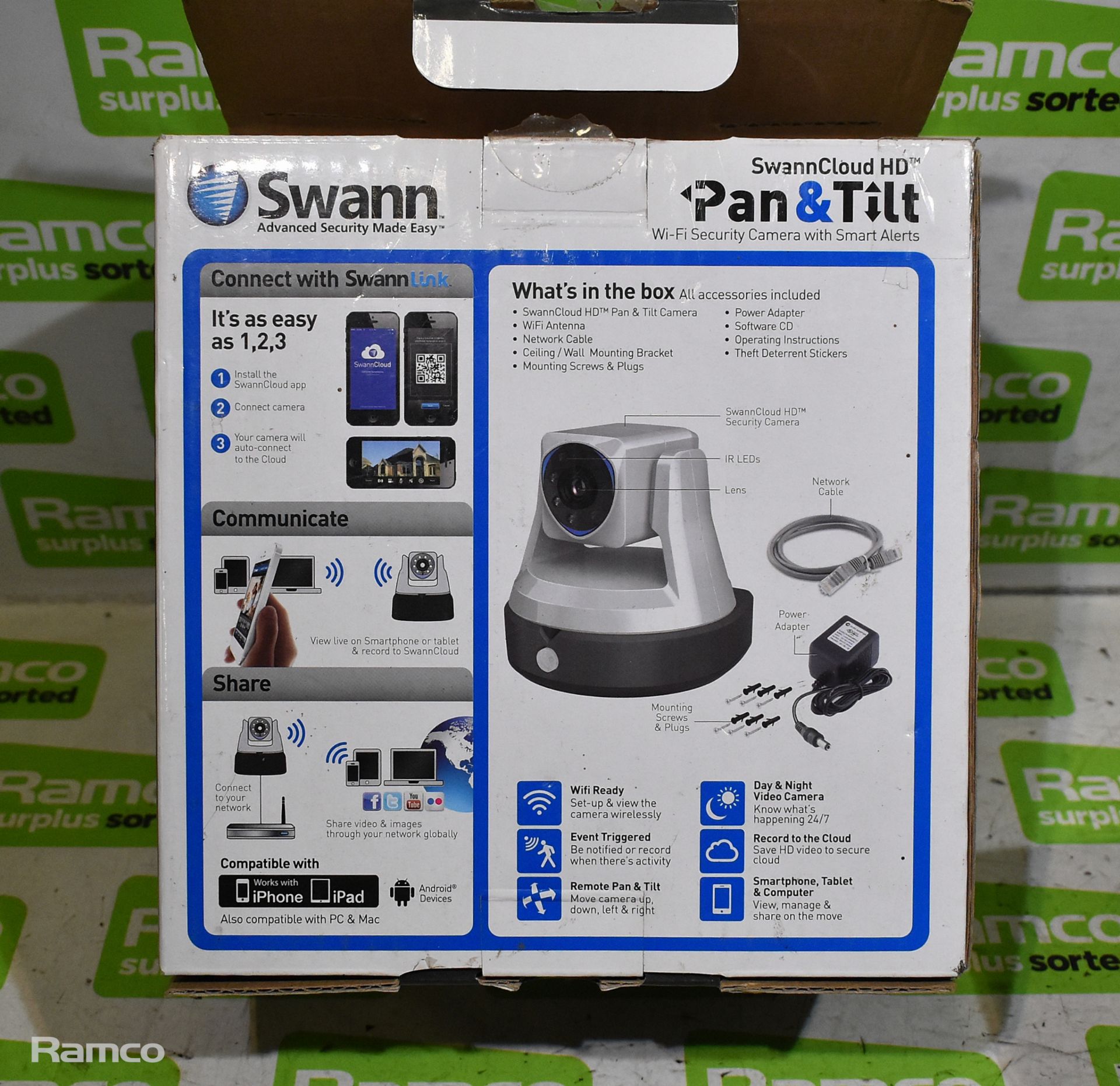 Swann Pan & tilt Wifi security camera - Bild 6 aus 6