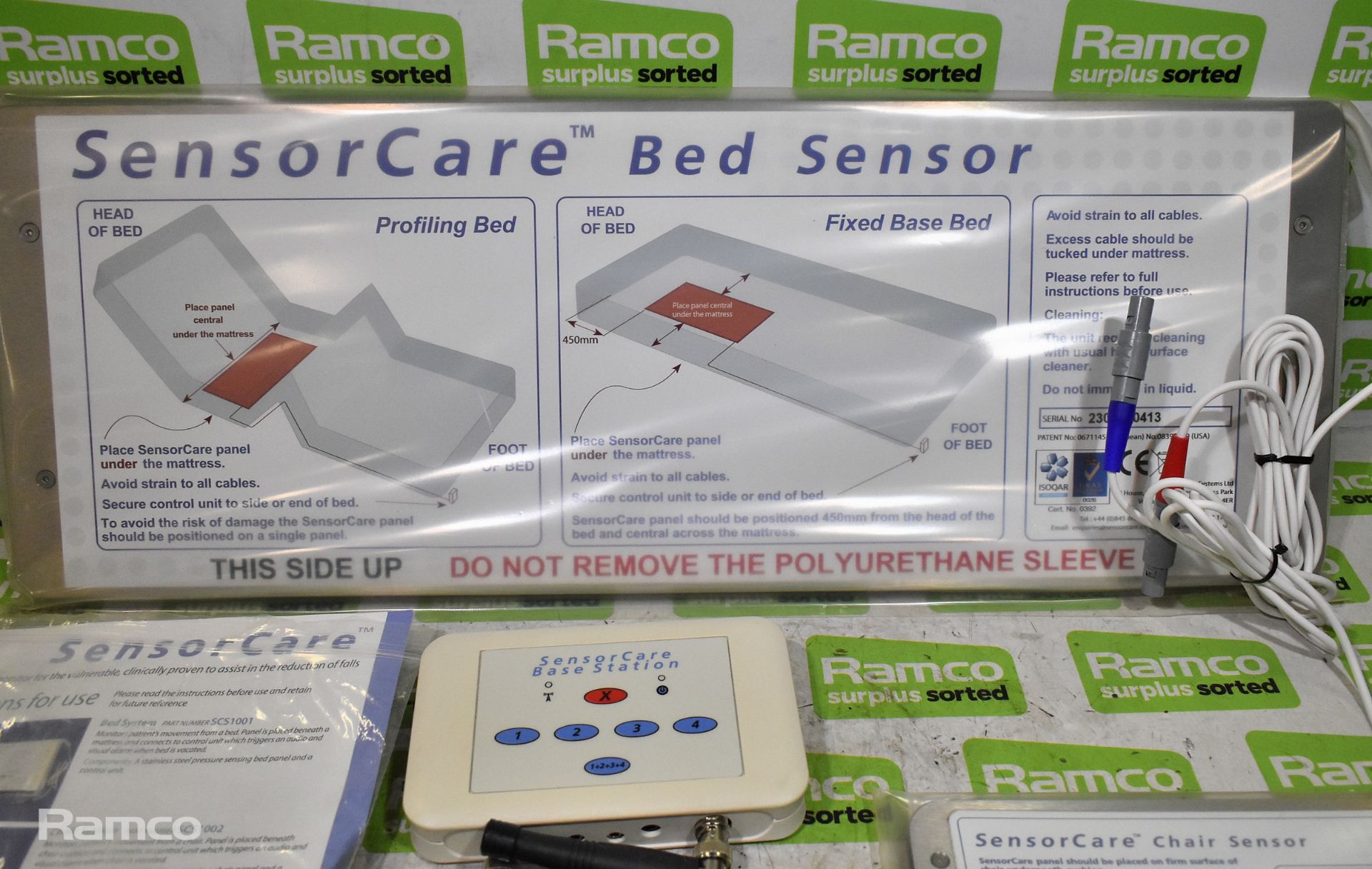 Sensorcare bed monitoring system with scope pager and transmitter - Bild 3 aus 8