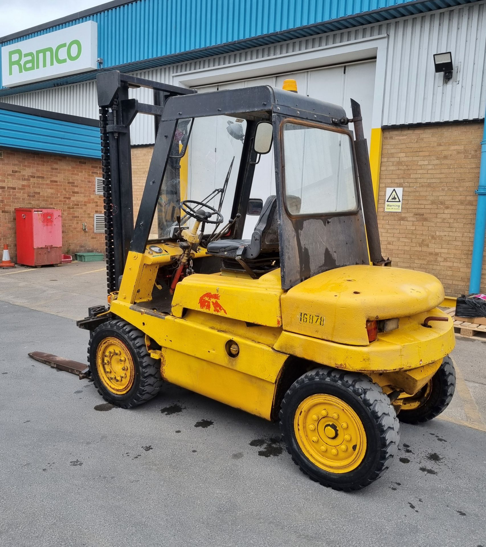 Linde H35D forklift with Cascade 60D-SS-527B side shift - Serial No. 3328060077 - 3400kg capacity - Bild 4 aus 19