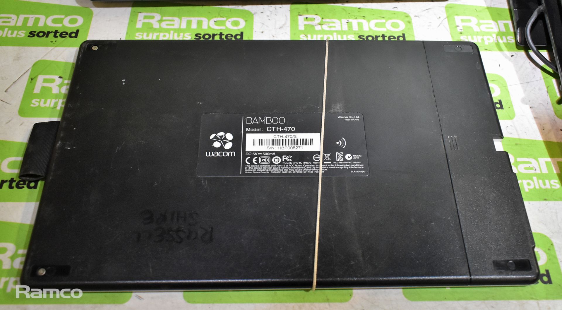 2x Wacom Bamboo CTH-470 graphics tablets, Wacom Bamboo CTH-470 graphics tablet (missing pen) - Image 3 of 6