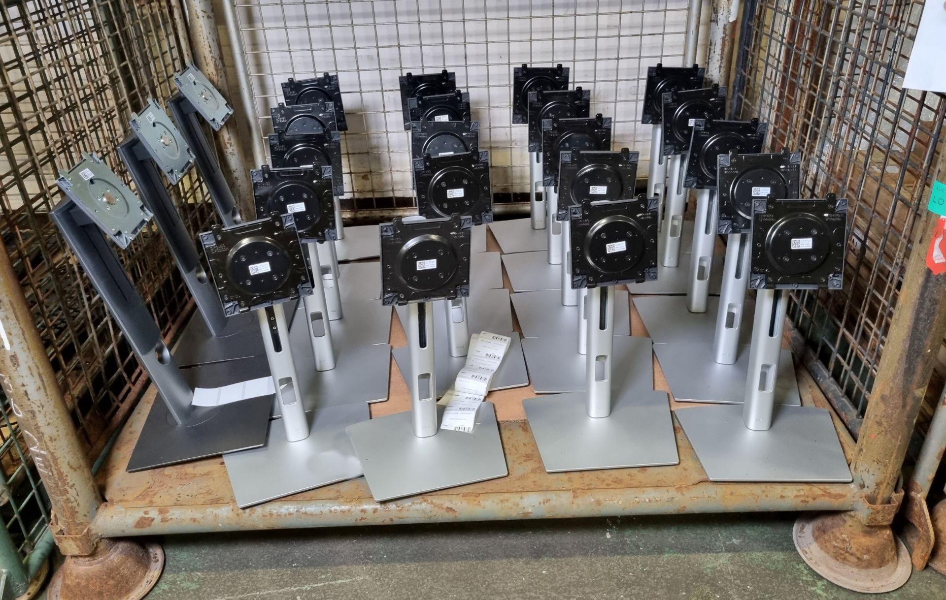 20x Dell monitor stands, 3x Grey Dell monitor stands