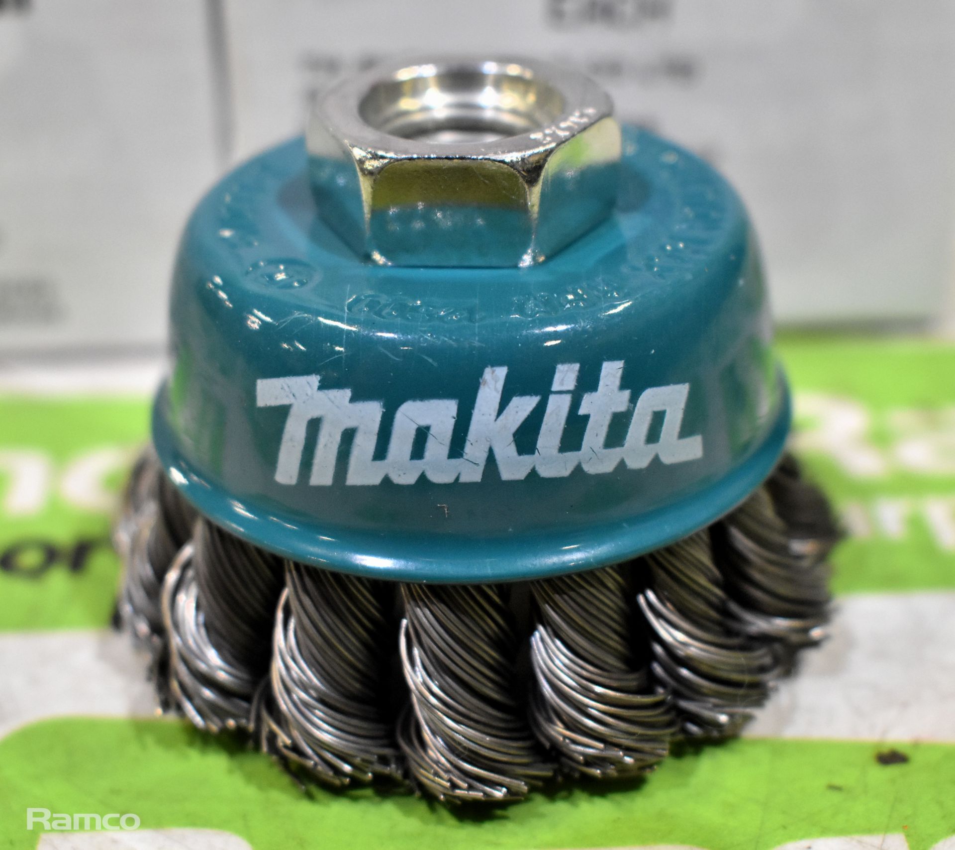 8x Makita D-24119 - twist knot wire brushes - M14 x 1.5 mm - Image 2 of 4