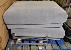 2x Sofa cushions - L103 x D72 x H33cm