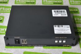 Kramer VP-32XL 3 x 1 VGA / Audio switcher unit