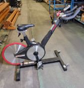 Keiser M3 Spin bike L 1296 x W 661 x H 1118mm