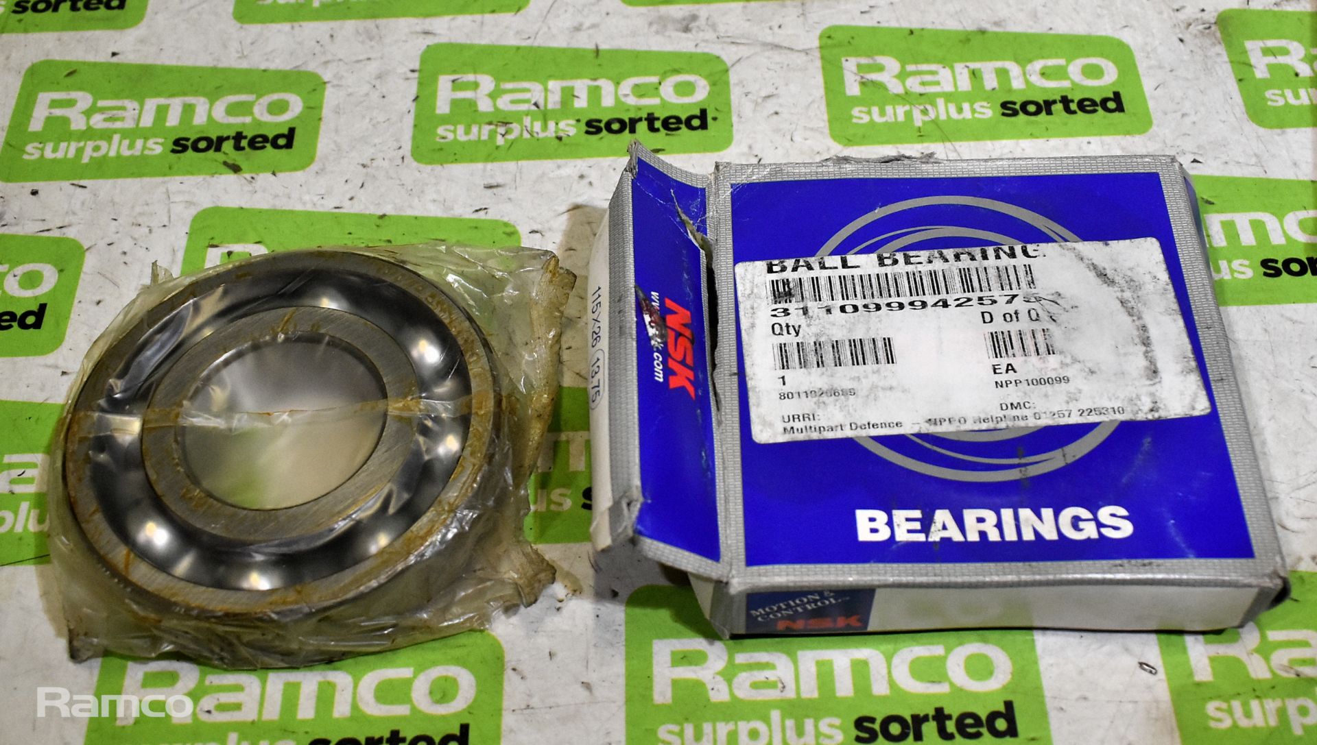 19x DAF 45mm deep groove ball bearings, 3x NSK Bearings 50mm deep groove ball bearings - Image 6 of 7