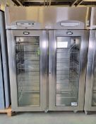 Foster PREMG 1350H double door upright fridge - L 1500 x W 830 x H 2080mm